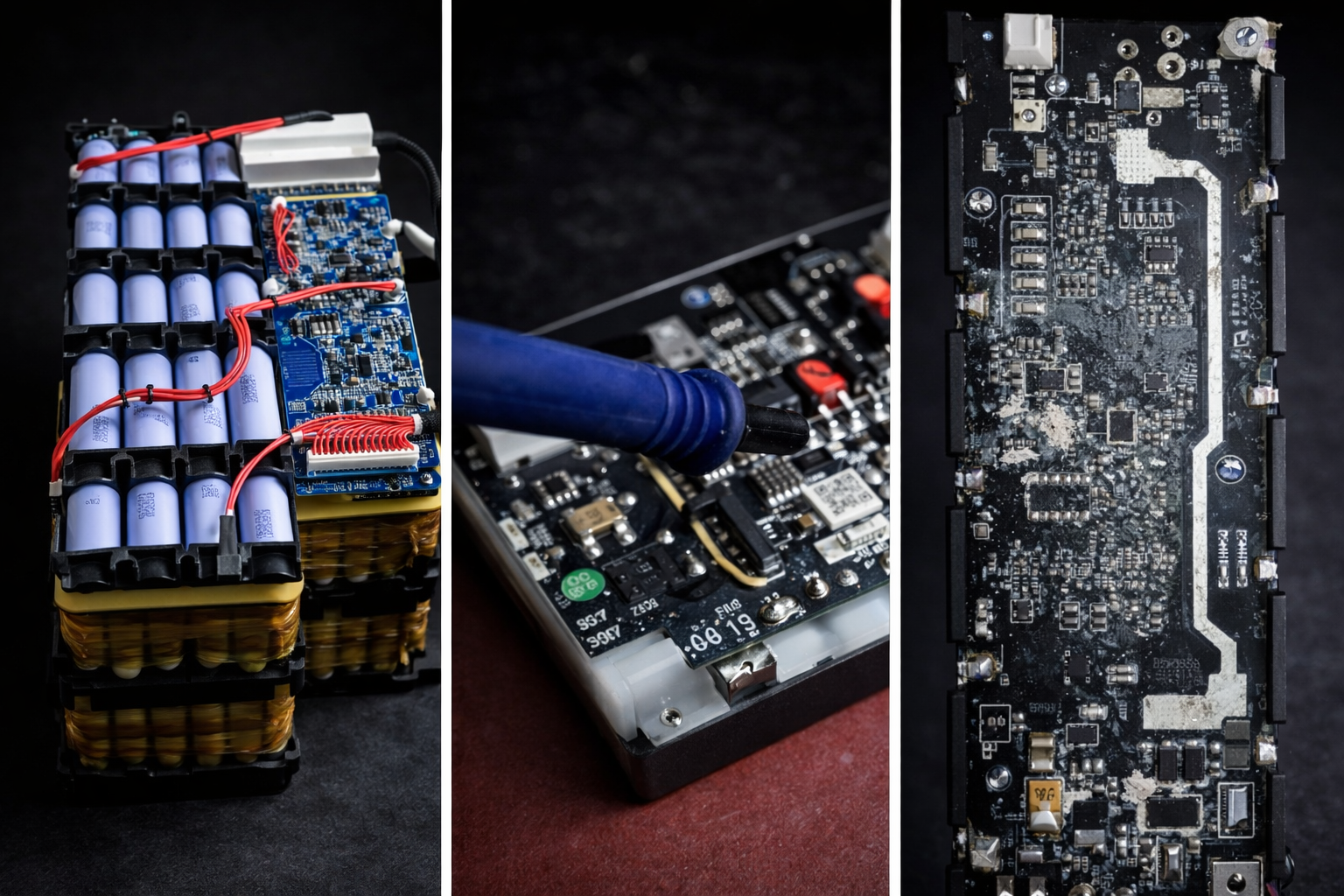 Battery repair collage 4